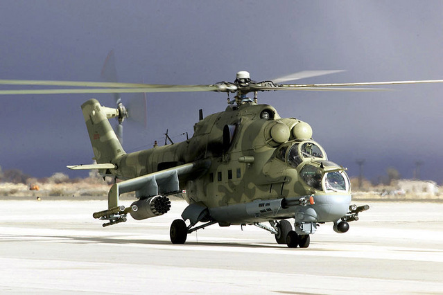 Mi-24 v plné bojové verzi