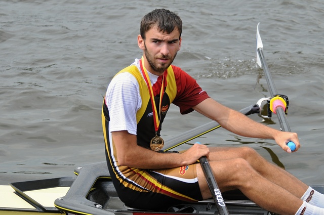 Michal Plocek vítěz skifu mužů