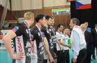 Ministr obrany gratuloval i druhým v extralize volejbalistům Budějovic