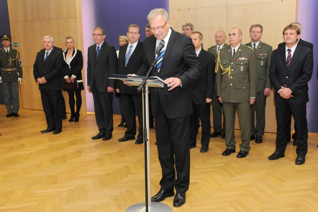 Ministr obrany označil Duklu rodinným stříbrem