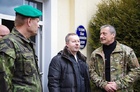Ministři s NGŠ AČR genpor. Josefem Bečvářem