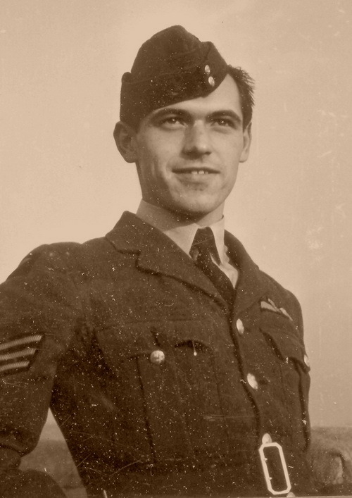 Miroslav Štandera jako Sergeant RAF v roce 1941