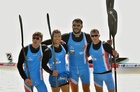 Mistři Evropy K4 - Lukáš Trefil, Jan Štěrba, Josef Dostál, Dan Havel