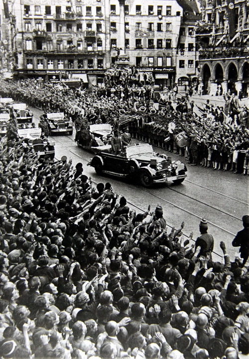 Hitlerova jízda Mnichovem 29. září 1938 