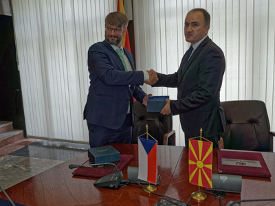 Náměstek Landovský jednal s makedonským protějškem o bezpečnostní situaci v Evropě