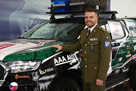 Vojenský policista Lukáš Kvapil se po rekonvalescenci vrací na start Rallye Dakar