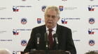 Vrchní velitel ozbrojených sil a prezident republiky Miloš Zeman zahájil konferenci k 15. výročí vstupu Česka do NATO