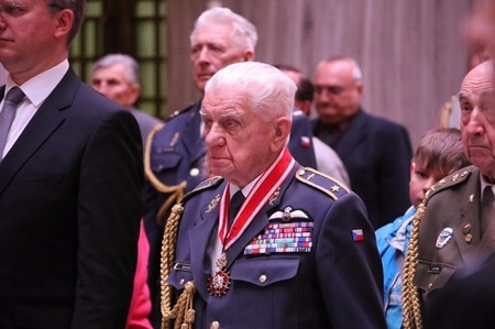 Nechyběl ani válečný veterán generál Emil Boček