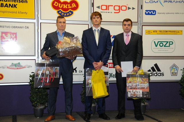 Nejlepší fotbalista Lukáš Štetina, volejbalista Jakub Janouch, házenkář Jakub Sviták