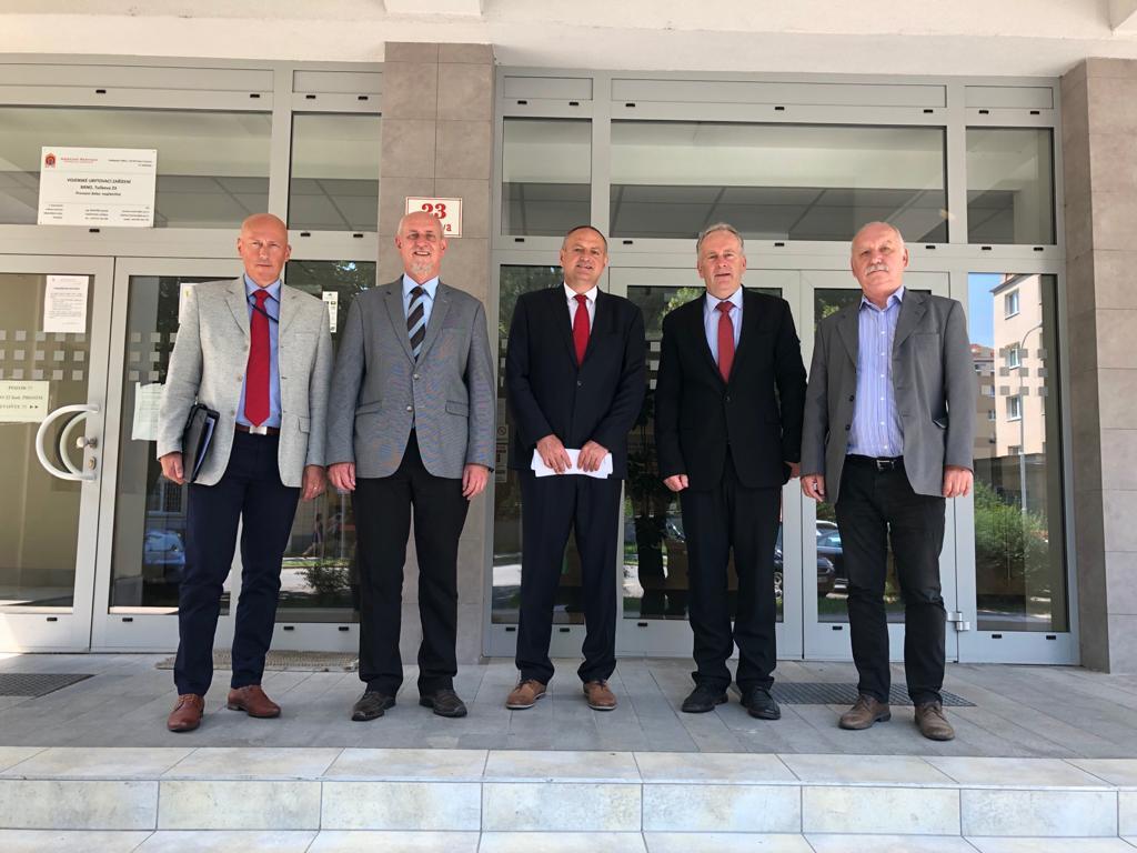 Náměstek Vladimír Müller na CBVSS Brno