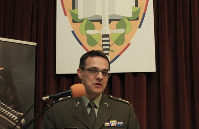 Plk. Martin Macko, prorektor pro studijní a pedagogickou činnost UNOB Brno