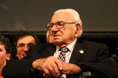 Sir Nicholas Winton na dopolední premiéře 