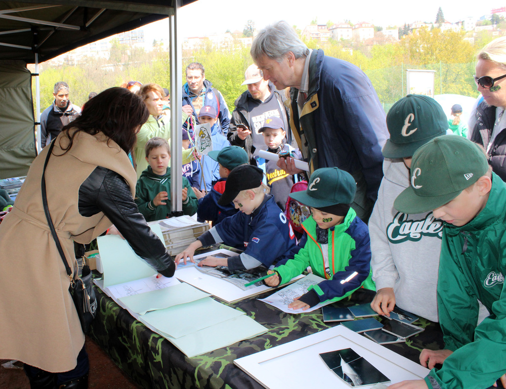 O soutěže u stánku POKOS je vždycky velký zájem