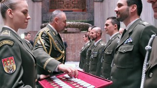 Ilustrační obrázek ke článkuVojáci, kteří se vrátili z Pobaltí, převzali ocenění