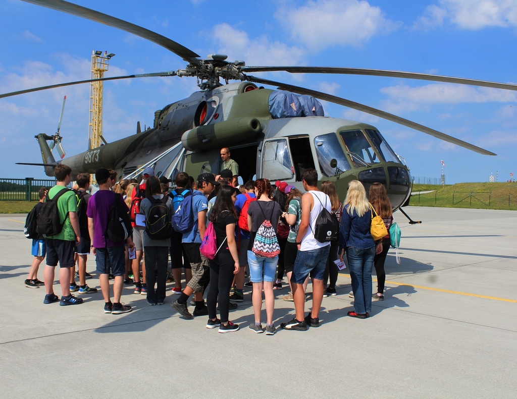 Prohlídka vrtulníku Mi-171Š