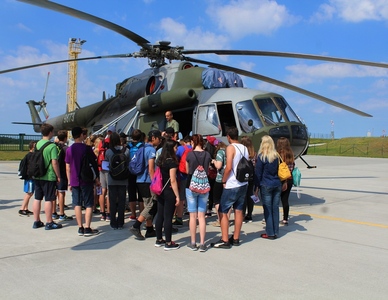 Prohlídka vrtulníku Mi-171Š