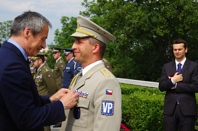 Oceněn byl i náčelník VP brig. gen. Pavel Kříž