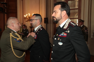 Ocenění příslušníků velení NATO Stability Policing Centre of Exellence