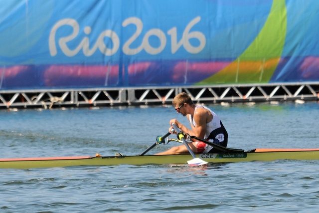 Ondřej Synek v cíli finálového závodu