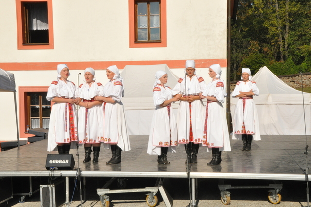 Vystoupení Vojenského uměleckého souboru Ondráš
