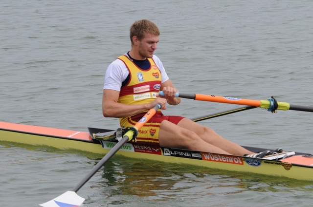 Ondřej Synek jel skif, dvojskif a dvojku bez