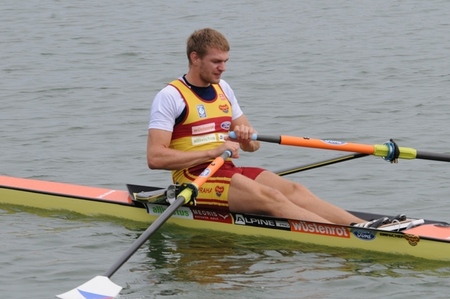 Ondřej Synek jel skif, dvojskif a dvojku bez