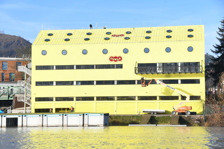 Otevření zrekonstruované budovy loděnice Dukly na Smíchově 