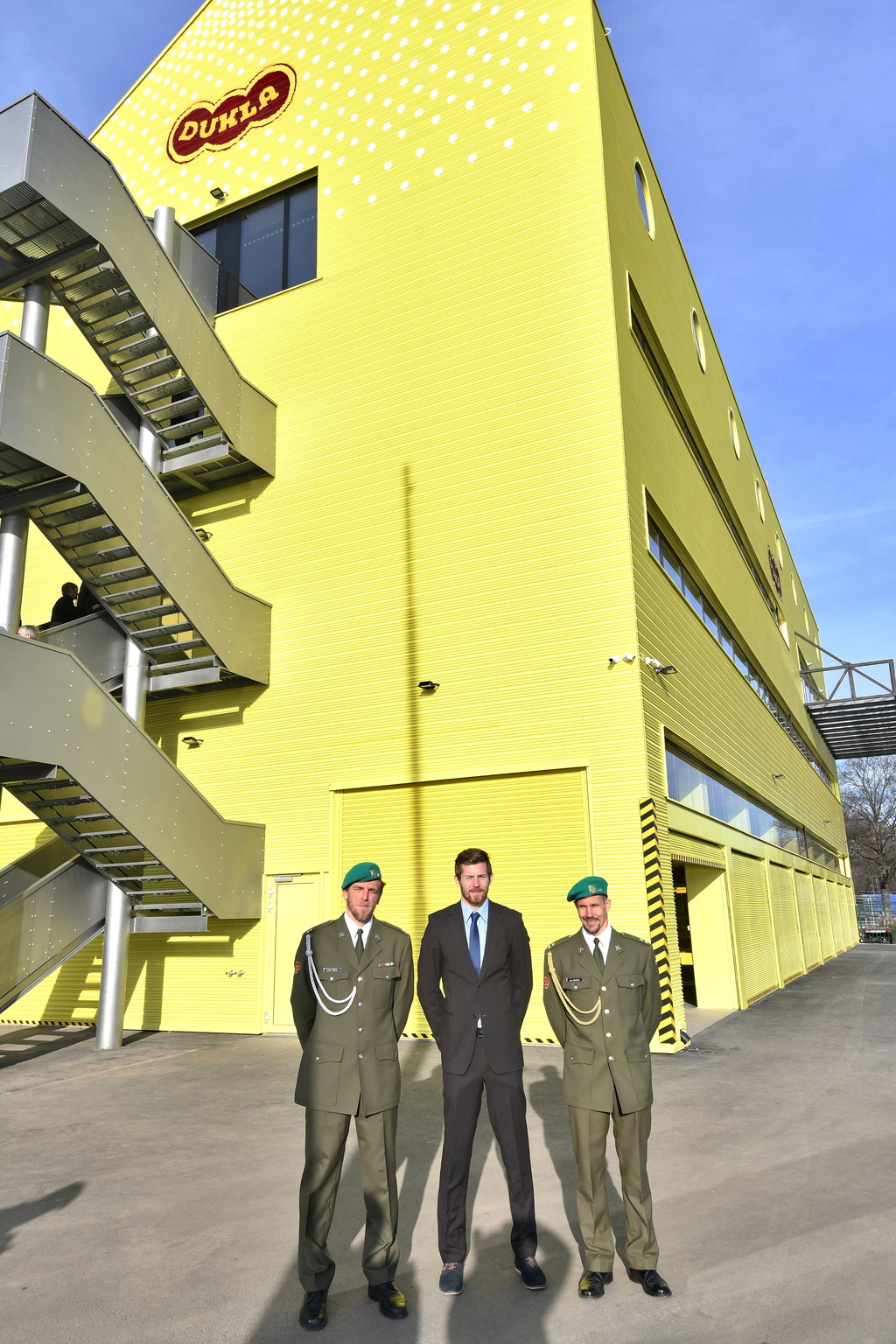 Otevření zrekonstruované budovy loděnice Dukly na Smíchově 