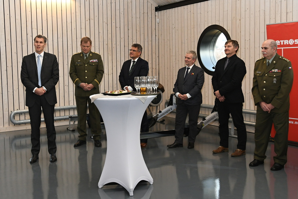 Otevření zrekonstruované budovy loděnice Dukly na Smíchově 