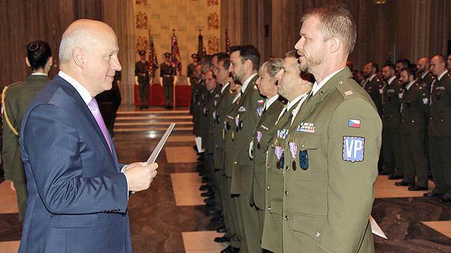 Ilustrační obrázek ke článkuVojenská policie se rozrostla o nové příslušníky