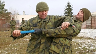 Ilustrační obrázek ke článkuAktivní záložníci nacvičovali ve Strakonicích ostrahu důležitých objektů