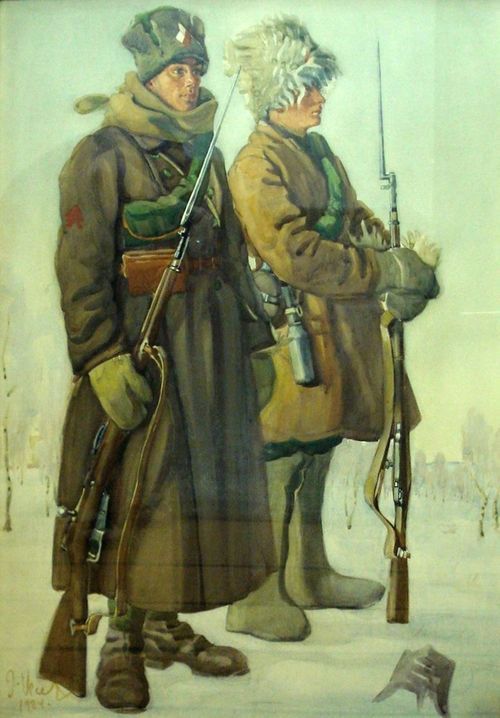 Jindřich Vlček-Ruští legionáři