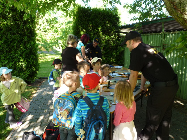 Na akci se prezentovala Vojenská policie