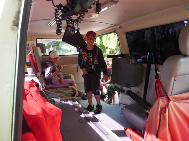 Vojenská zdravotní služba se předvedla svoje vybavení