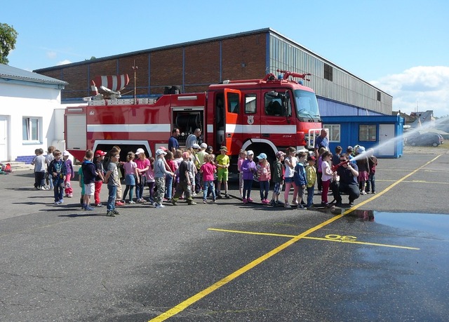 U letištních hasičů