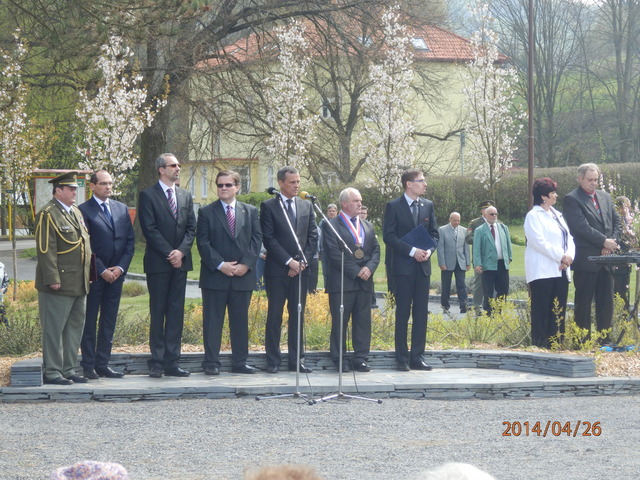 Čestní hosté pietního aktu 