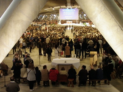 Vojáci se setkali v Lurdech