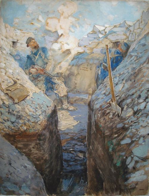 František Kupka-Tranchee de la Feuillere