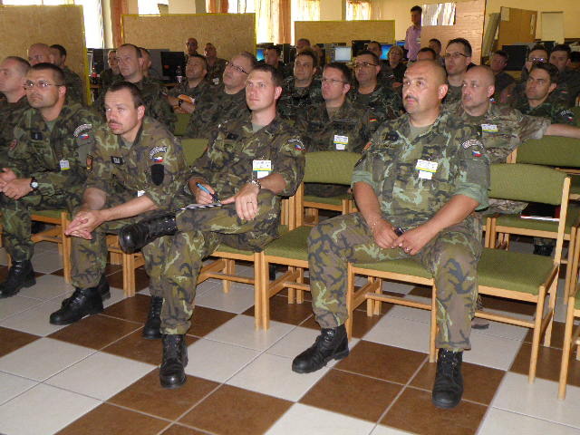 Úvodní prezentace příslušníků JLSG