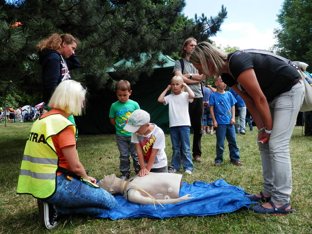 Děti si vyzkoušely základy první pomoci