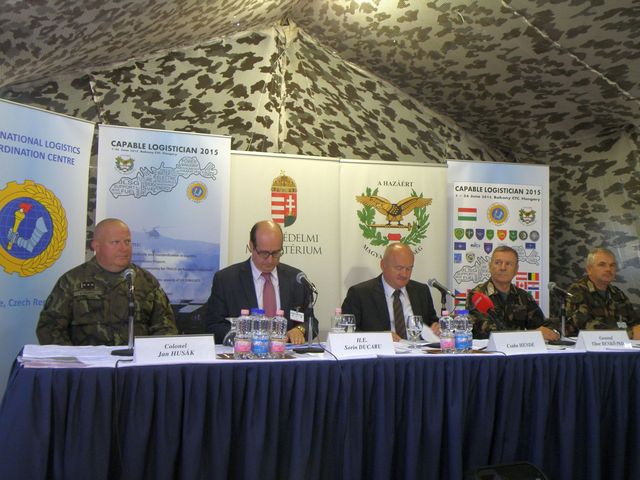 Tisková konference ke cvičení CL15