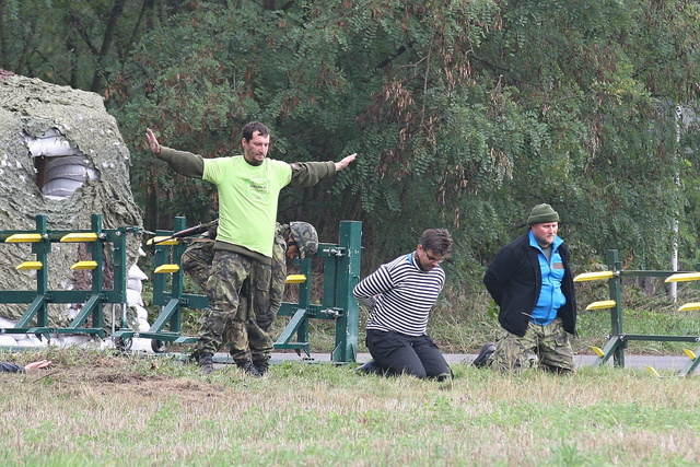 Pachatel při prohlídce