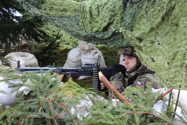 Palebné stanoviště pro kulomet