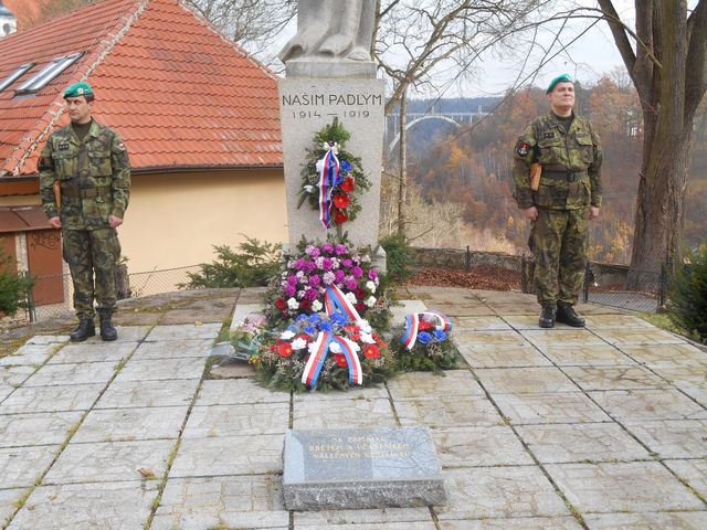 Památník válečných veteránů v Bechyni
