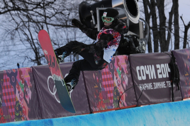 Pančochová závodila v U-rampě