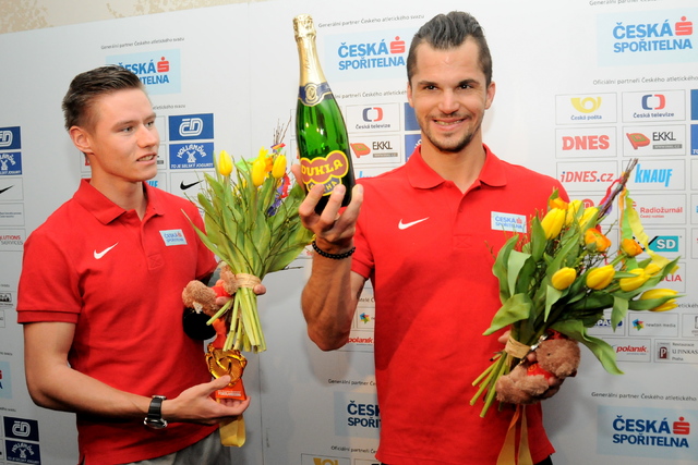 Pavel Maslák a Jakub Holuša