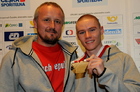 Pavel Maslák se svým trenérem Daliborem Kupkou