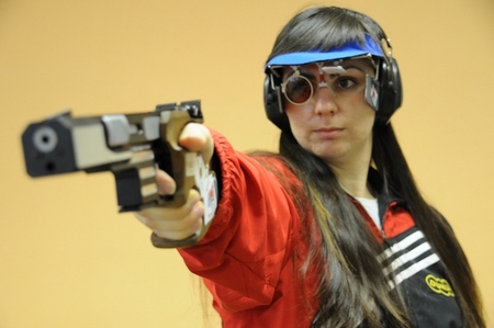 Pistolářka Lenka Marušková
