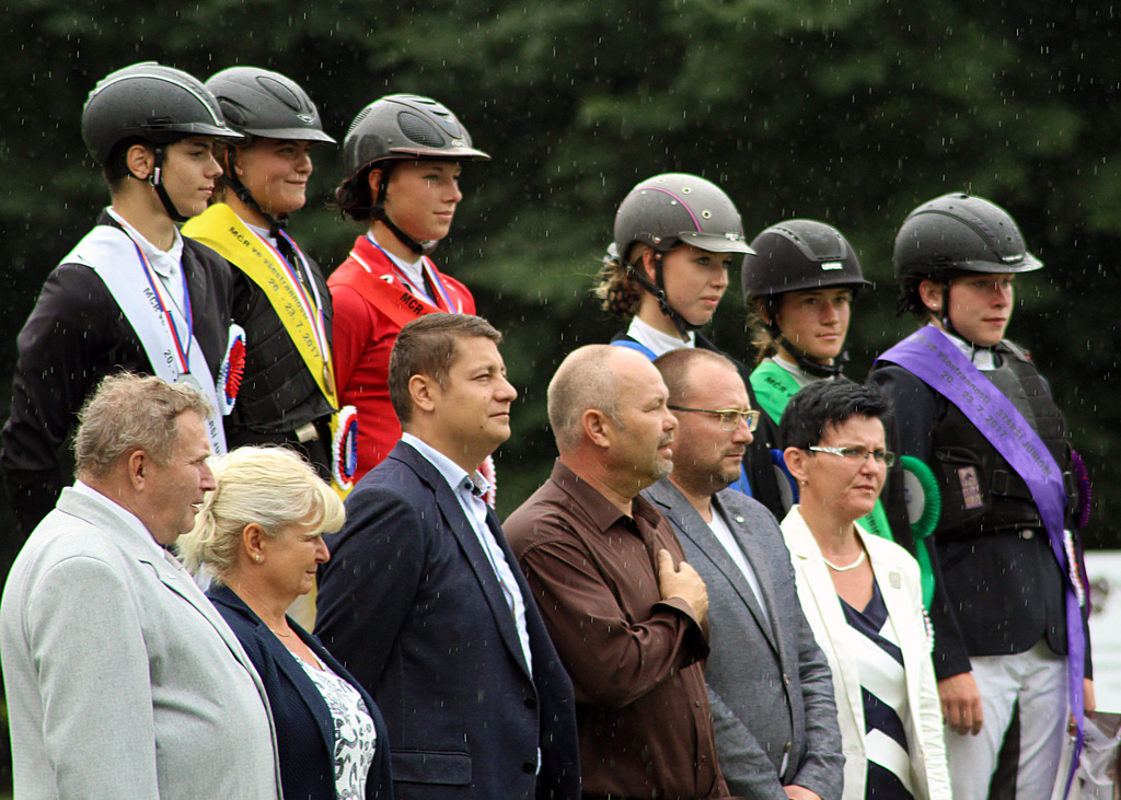 Po vyhlášení vítězů ve všech kategoriích vždy zazněla národní hymna