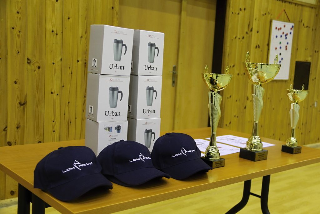 Poháry a ceny pro vítěze